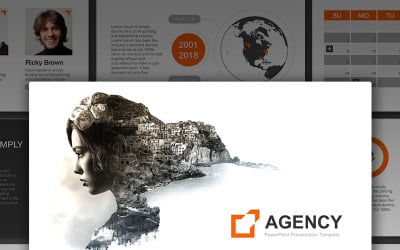 Agence - Modèle PowerPoint