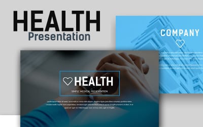 Gezondheid Medische PowerPoint-sjabloon