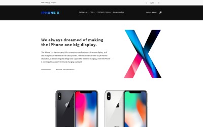 iShop - Modello OpenCart per negozio elettronico