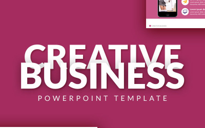 Kreatív üzleti - PowerPoint sablon