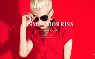 Photographer Portfolio Responsive Website Template