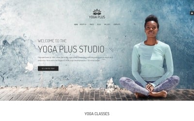 Yoga Plus - Modèle Joomla minimal bien équilibré du centre de yoga
