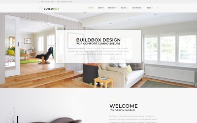 Buildbox - Tema WordPress dell&amp;#39;agenzia di architettura