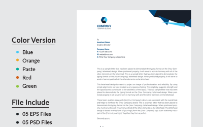 Hallmark Letterhead Corporate identity-mall #66322