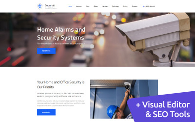 Securiali - Modello Security System Premium Moto CMS 3