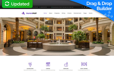 Shopping Mall Premium Moto CMS 3 Template