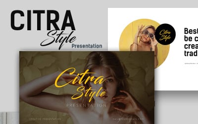 Citra Style Creative - Keynote şablonu