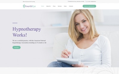 Hypnotherapy Moto CMS HTML Template