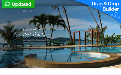 Plantilla Moto CMS 3 "Travel Agency Premium" #66405
