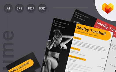Shelby Turnbull - Personal Trainer Resume Template