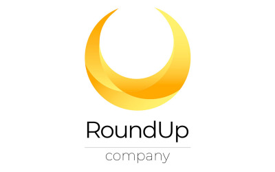 Gratis ronde logo-sjabloon