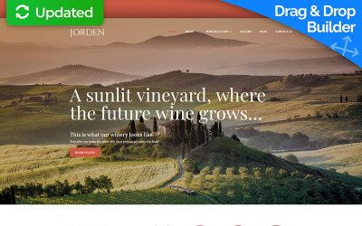 Reszponzív Jorden - Wine And Winery Moto CMS 3 sablon 66538