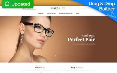 Visualoo - Optische winkel MotoCMS e-commercesjabloon