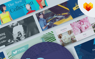 "10 Cover Photos For Facebook Timeline" - Bundle №66802