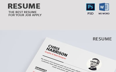 Graphic Designer Resume Template
