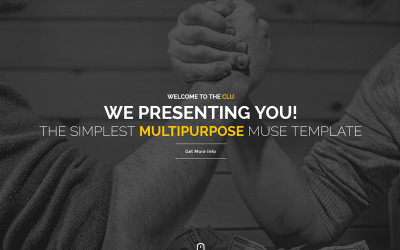 CLU - Creative Multipurpose Muse Template