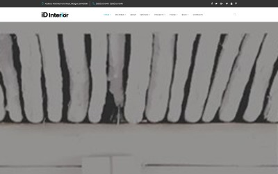 Reszponzív iD Interior - Interior Design HTML5 Weboldal sablon 66865