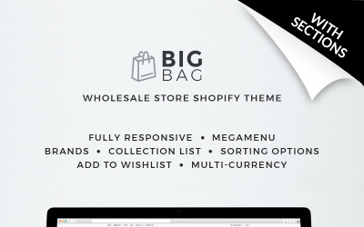 Big Bag - Wholesale Store Shopify-tema #66938