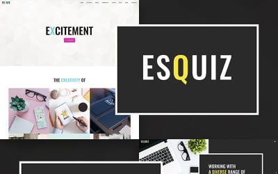 Esquiz - Design Studio WordPress Theme