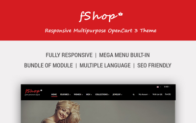 fShop - Advanced eCommerce OpenCart Template