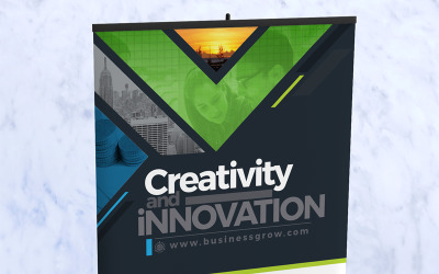 Signage Solution Pack: Billboard, Rollup Banner, Shop Sign Promotional Counter en Location Board