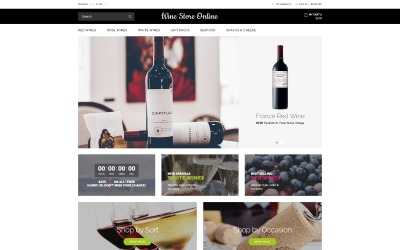 Wine Store Responsive №66901