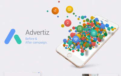 "Advertiz PowerPoint Template" - PowerPoint шаблон №67012