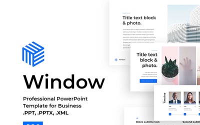 Business 2018 PowerPoint template