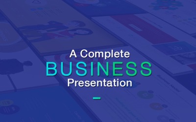 Modello PowerPoint per business plan e marketing
