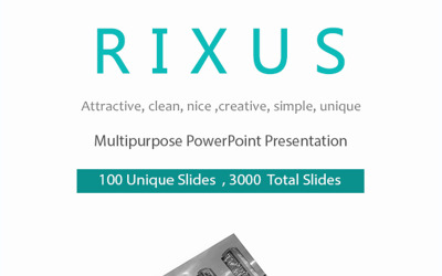 Rixus Presentation PowerPoint template