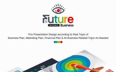 Affärsplanpresentation | Animerad PPTX, PowerPoint-mall för Infographic Design