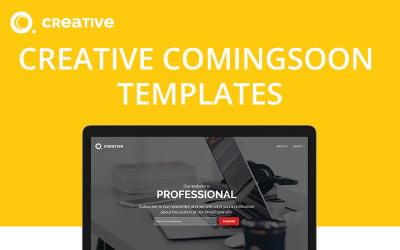 Creative Coming Soon Specialty Page