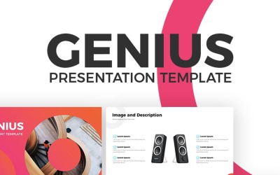 Genius - šablona PowerPoint