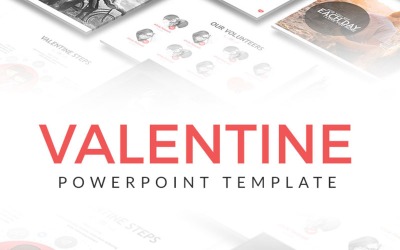 Modello di PowerPoint dolce San Valentino