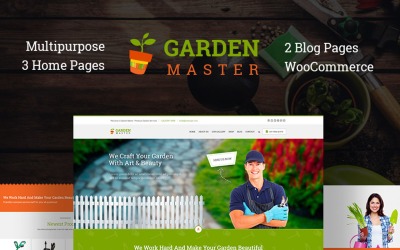 Motyw Garden Master WordPress