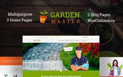 Motyw WordPress Garden Master