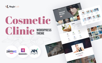 MagieLab - WordPress-tema för kosmetisk klinik