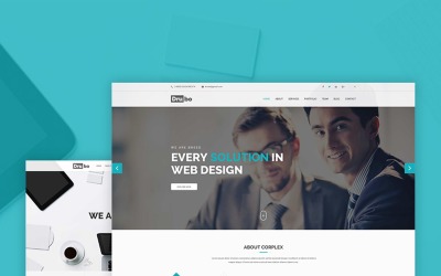 Responsywny motyw WordPress Drubo - Corporate WordPress Theme #67246