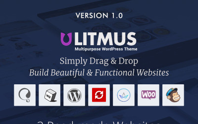 Litmus - Creative Multipurpose WordPress Theme #67369