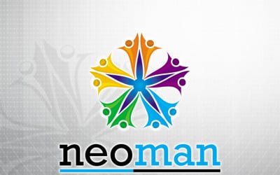 Personnes de la santé - modèle de logo