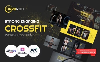 Hardrod - Tema WordPress per fitness e bodybuilding dinamite