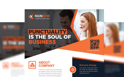 Responsywny szablon tożsamości korporacyjnej Business #67428