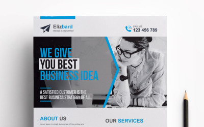 Reszponzív Business Agency Márkastílus sablon 67426