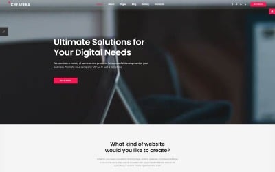 Createra-启动Joomla模板