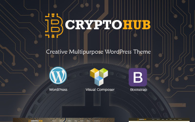 CryptoHub - Thème WordPress de crypto-monnaie