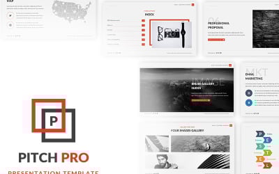Pitch Pro - шаблон Keynote