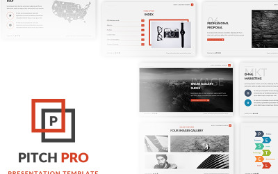 Pitch Pro - šablona Keynote