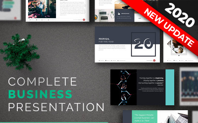 "Complete Business" Premium PowerPoint Template №67622