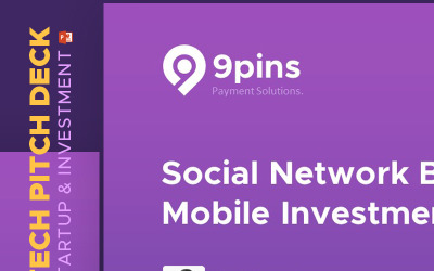 Szablon Fintech Startup PowerPoint