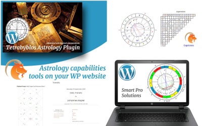 "Tetrabyblos - Astrology" Responsive WordPress Plug-in №67605